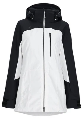 Obermeyer First Chair Ski Jacket Women's 10 White/Black NWT - Image 1 of 4