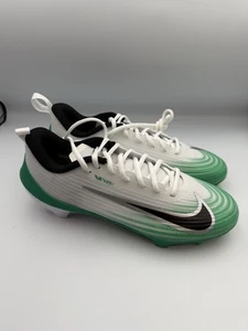 Nike Vapor Speed 3 Football Cleats Mens Size 8 White Stadium Green HM8849-100 - Picture 1 of 5