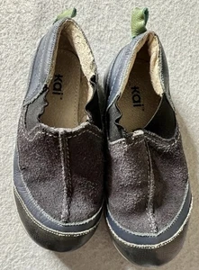 Kai Slipper Kleinkind Jungen 10 Wildleder schwarz marine braun grau klassisch - Bild 1 von 7
