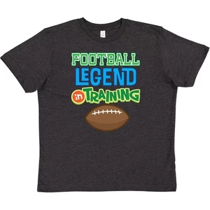 Inktastic Football Legend In Training Youth T-Shirt Clothes Outfit Sports Tee - Picture 1 of 1