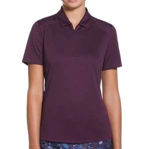 Women's Ben Hogan Ventilation Solid 1/4 Zip Polo - Picture 1 of 13