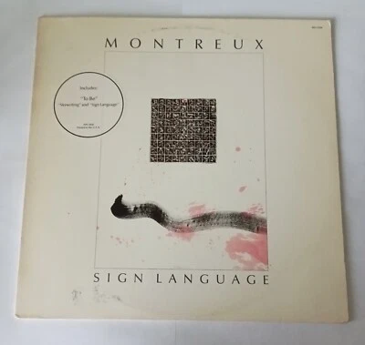 Montreaux Sign Language Vinyl Lp 1987 ORIG Ultrasonic Clean NM/VG - Image 1 of 4