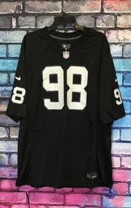 Nike #98 Maxx Crosby Maglia Uomo US Taglia XL - Foto 1 di 7