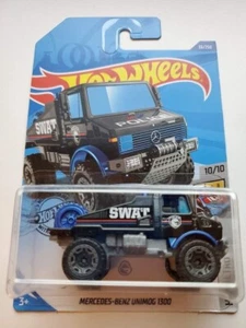 Hot Wheels 2020 Treasure Hunt Hw Metro Mercedes-Benz Unimog 1300, 33/250 Black - Picture 1 of 1