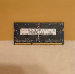 Hynix 4GB 2Rx8 PC3-10600S Laptop Memory RAM HMT351S6CFR8C-H9 - Picture 1 of 3
