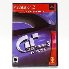 Sony Playstation 2 PS2 Gran Turismo 3 A-Spec Greatest Hits 2001 Tested Polyphony