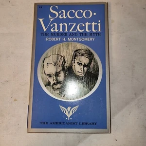 Sacco-Vanzetti Vintage Americanist Library PprBk Mint!! - Picture 1 of 3