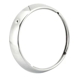 7 inch Round Chrome Headlight Trim Ring For Harley Electra Street Tri Glide FLHX - Picture 1 of 6