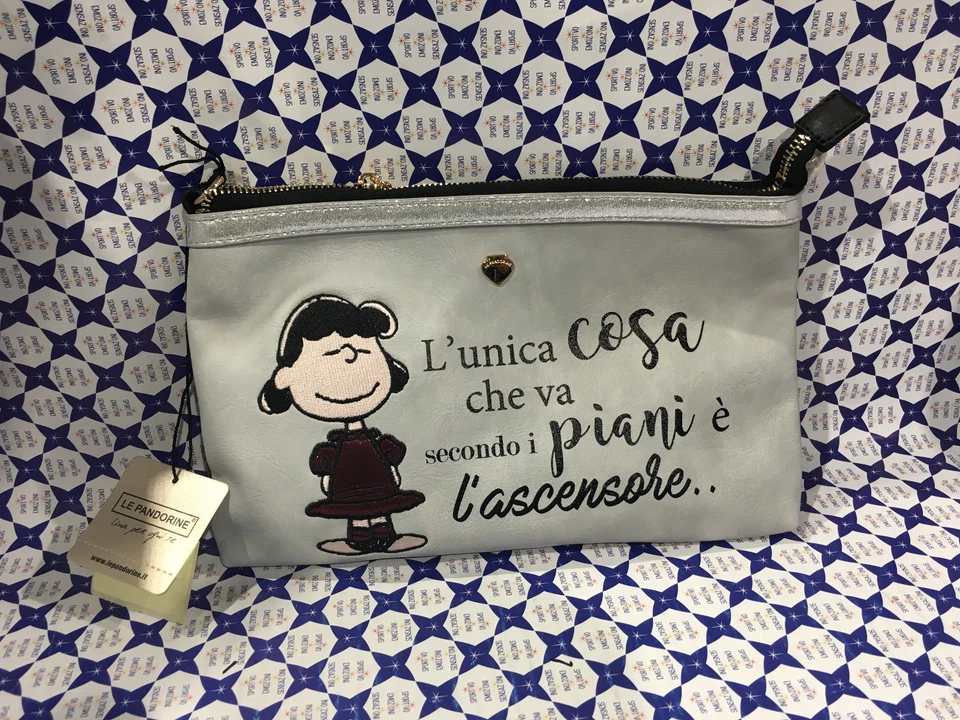 Borsa Pochette Le Pandorine Donna - Mafalda - Grigio - DAK02 - Imagem 1 de 1