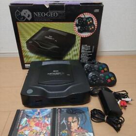 Neo Geo CD body + 2 soft pieces (Samurai Spirits + scorer 2)