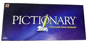 PICTIONARY GIOCO IN SCATOLA MATTEL 2002 VINTAGE - Foto 1 di 13
