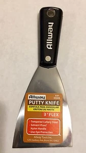 Allway 3" Flex Wandschaber Kitt Messer Besteck Stahl Nylon Griff NEU mit Etikett - Bild 1 von 6