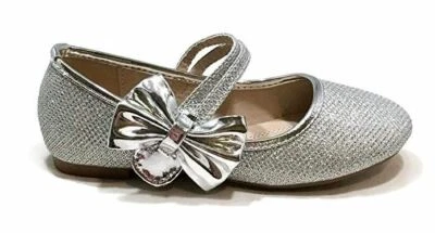 Anna Home Collection BELLA MARIE SILVER GLITTER Vestido Ballet Plano 10 NIÑOS PEQUEÑOS Foto 1 de 4