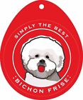 Bichon Frise Sticker 4x4'