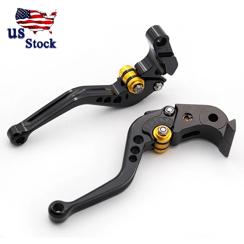 For Aprilia SHIVER 750 GT 07-16 Short Clutch Brake Levers DORSODURO 750 08-16 US - Image 1 of 4