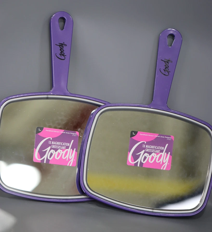 Espejo de mano Goody Hair Styling (11 pulgadas), (los colores pueden variar) (paquete de 2) Foto 1 de 4