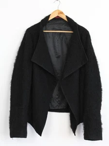 Annette Gortz Fuzzy Alpaca Mohair Blend Jacket, Size 3 - Picture 1 of 11