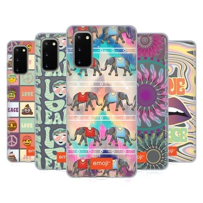 FUNDA DE GEL HIPPIE CHIC OFICIAL EMOJI® PARA TELÉFONOS SAMSUNG 1 Foto 1 de 4