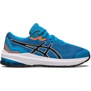 Asics GT 1000 11 GS Junior Running Shoes Blue Kids Support Cushioned Trainers - Picture 1 of 7