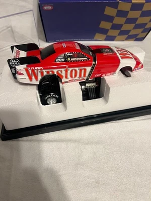 Action 1:24 1998 Mustang NHRA WINSTON VERSION FUNNY CAR Whit Bazemore 1/1500 NOS - Image 1 of 2