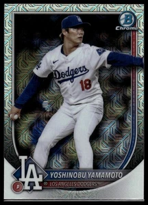 💎🔥📈 2025 Bowman #18 Yoshinobu Yamamoto Chrome Mojo - Picture 1 of 2