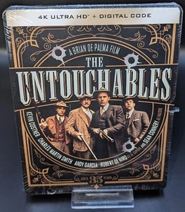 NEW The Untouchables (1987) 4K UHD Steelbook (Limited Edition) PLASTIC TEARS - Picture 1 of 6