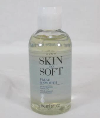 Óleo de barbear hidratante Avon Skin So Soft Fresh & Smooth 5 fl oz novo - Imagem 1 de 4