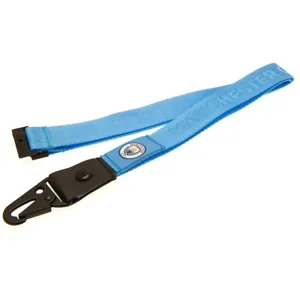 Manchester City FC Deluxe Embossed Lanyard - Picture 1 of 4