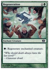 4x Regeneration MTG 8th Edition NM Magic Regular