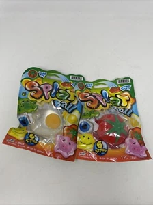 JA-RU Splat Ball Squishy Stress Toy Lot Of 2 Squishy Sticky Fun Balls Lot Of 2 - Picture 1 of 4