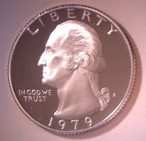 S 1979 tipo 2 **prueba** Washington Quarter **envío gratuito** - Imagen 1 de 2