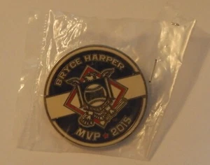 Washington Nationals "Bryce Harper 2015 MVP" lapel pin BRAND NEW - Picture 1 of 2