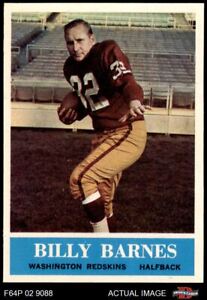 1964 Philadelphia #183 Bill Barnes  Redskins Wake Forest 8.5 - NM/MT+