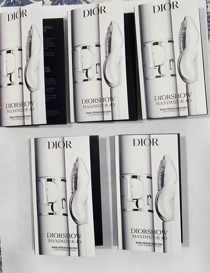 2 DIOR DiorShow Maximizer 4D Mascara Primer Sample Size 0.03 oz / 1 mL