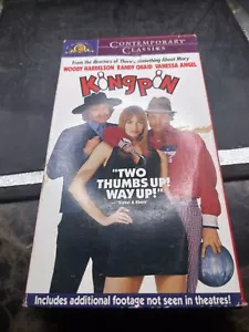 King Pin VHS Tape Used Movie Rated R Sports Comedy Woody Harrelson 1996. AD - Picture 1 of 8