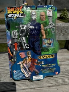 max steel actionfigur psycho KB Toys New Old Stock RAR!!! - Bild 1 von 2