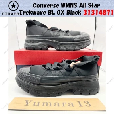 Converse WMNS All Star Trekwave BL OX Black 31314871 Women's Size - Image 1 of 4