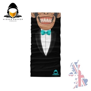 Monkey Business - Maschera scudo viso snood bandana collo calzino tubo senza cuciture ciclismo - Foto 1 di 5