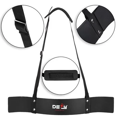 DEFY SPORTS DEFY Heavy Duty Arm Isolator Blaster Gym Body Building Bicep Curl Triceps Black