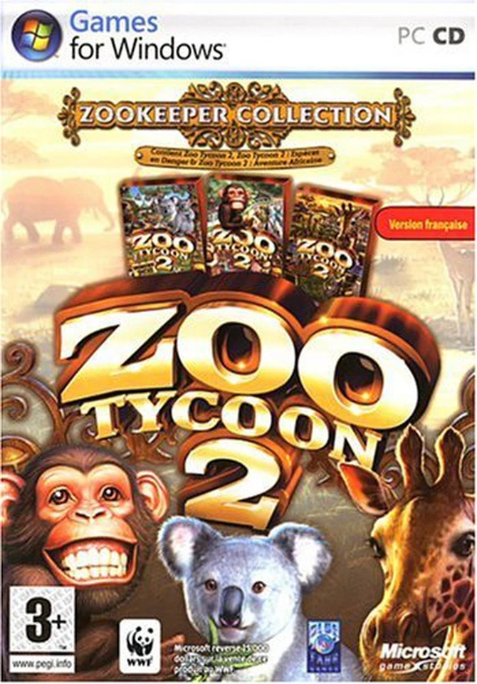 Fr Zoo Tycoon 2zookper Collc Win32 DVD Case CD - Bild 1 von 1