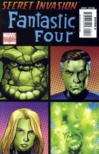 Secret Invasion Fantastic Four 1B FN 2008 Stock Image