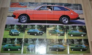 1976 Toyota Corolla Sportswagon Brochure Prospekt Poster NL - Picture 1 of 2