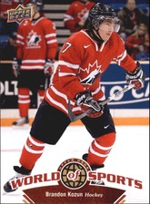 2010 Upper Deck World of Sports Multi-Sport Card #183 Brandon Kozun