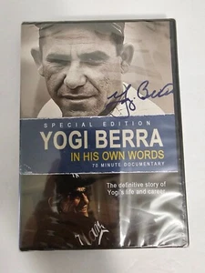 NEW New York Yankees Great Yogi Berra In His Own Words DVD Sealed - Picture 1 of 2