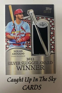 2023 Topps Series 2 Nolan Arenado Red Silver Slugger Relic #06/10 Color Match - Picture 1 of 2