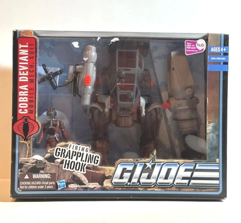 GI Joe Pursuit of Cobra POC 30th Anniversary Cobra Deviant Mobile Mech Suit Open Cover
