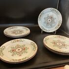 jean louis coquet Limoges Porcelain Clivia Pattern Set Of 8 Salad Plates 8 3/4 I