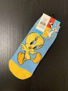Looney Tunes Tweety Bird Ankle High Socks New With Tags NWT Not Vintage - Picture 1 of 3