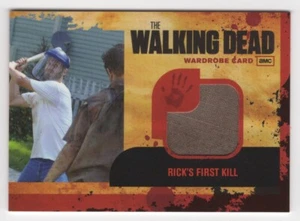 Rick Grimes First Kill The Walking Dead Season 1 Costume Wardrobe Relic Card M18 - Picture 1 of 2