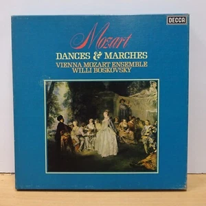 D121D 10 MOZART Dances and Marches WILLI BOSKOVSKY DECCA STEREO 10LP BOX EX - Picture 1 of 9